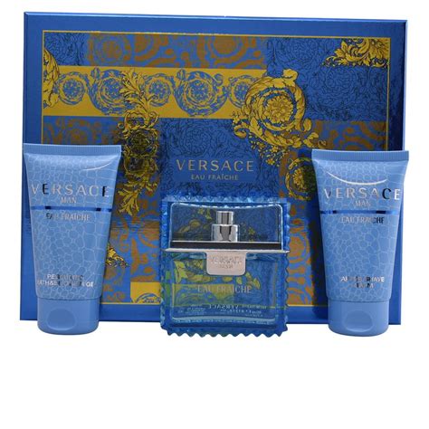 versace man eau fraiche eau gift set|Versace cologne gift set men.